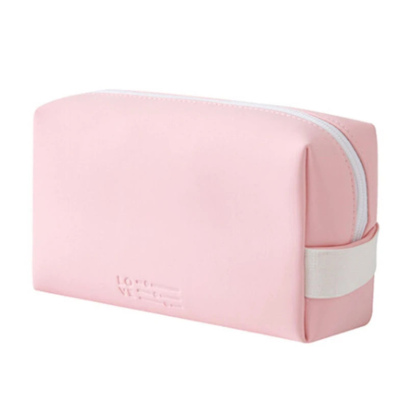 PU Leather Travel Cosmetic Bag Portable Women /Man Makeup Case Waterproof Multifunctional Toiletry Organizer Storage Bag