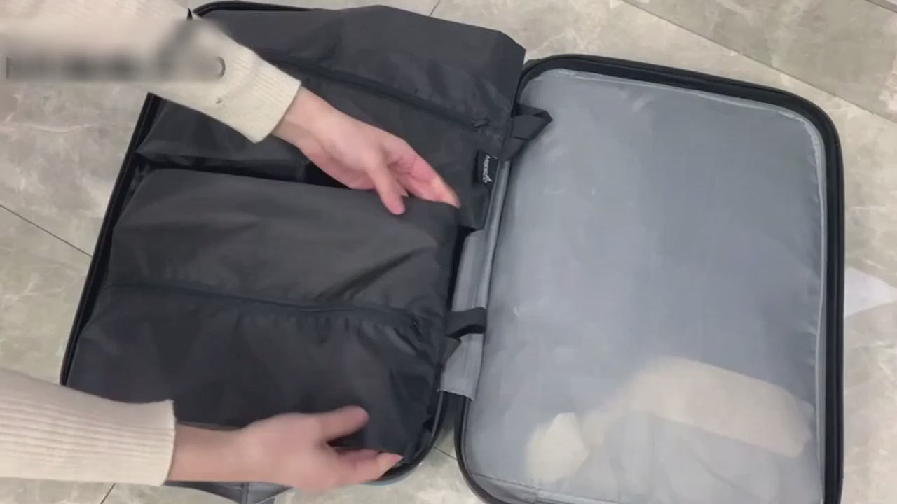 Portable Nylon Travel Shoe Bags with Zipper Closure for Men and Women Waterproof Shoe Organize Storage Bags Makeup Laundry Bag